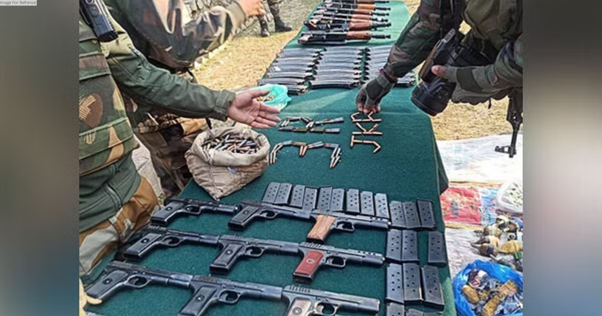 J-K: Army recovers huge cache of arms, ammo during joint search operation